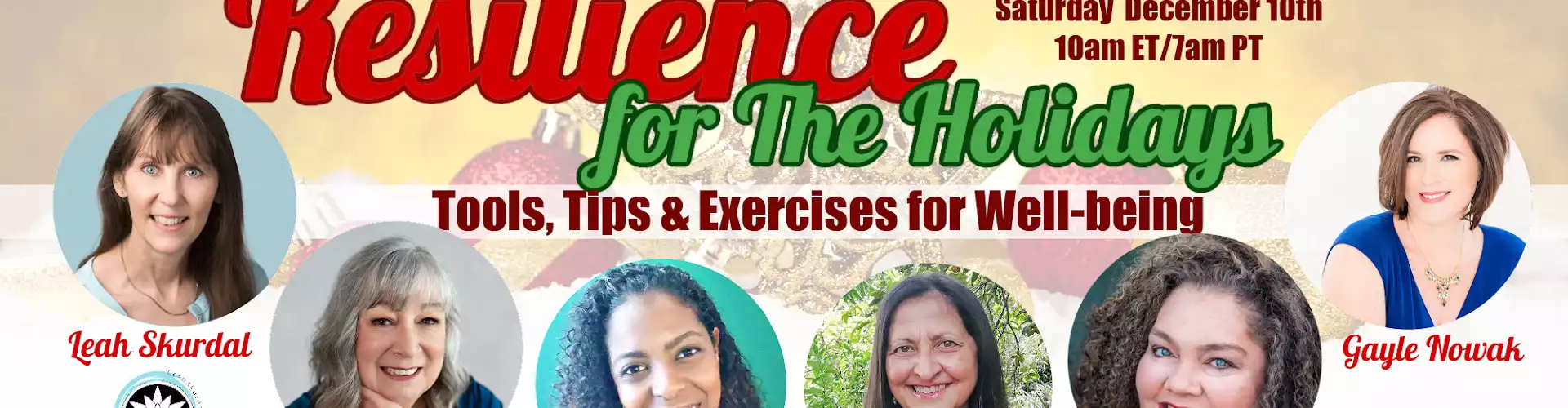Resilience for the Holidays: Tools, Tips, and Exercises for Well-being