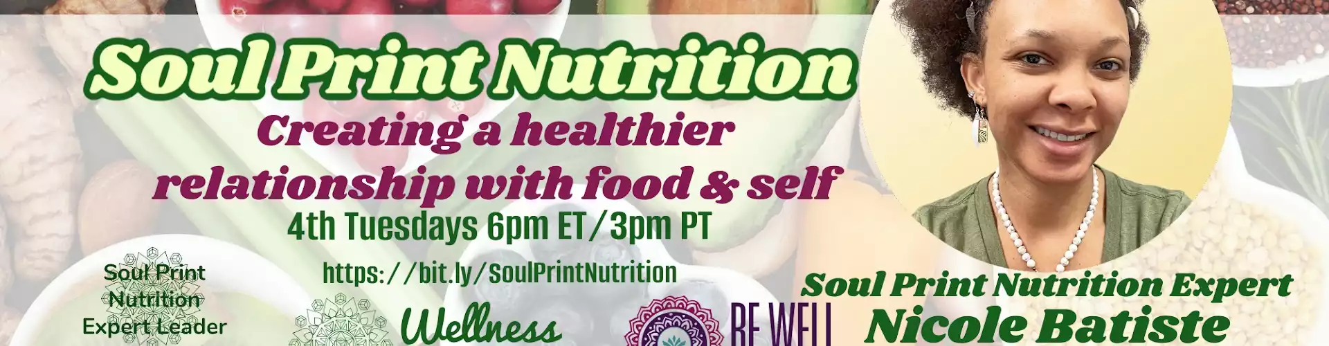 Soul Print Nutrition avec la leader experte de WU, Nicole Batiste