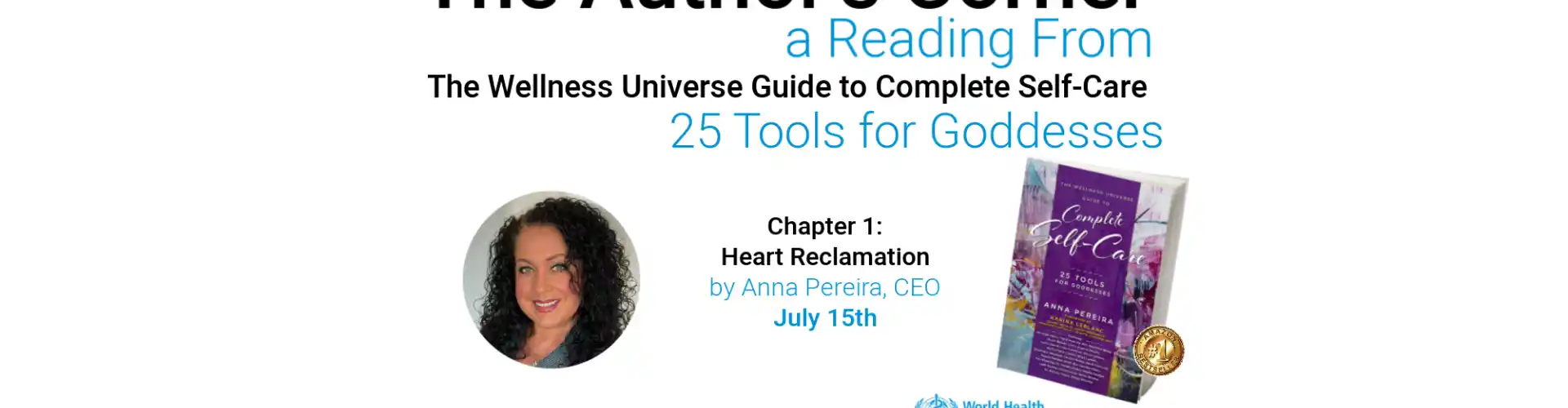 The Author's Corner with Anna Pereira: Chapter 1 from 25 Tools for Goddesses